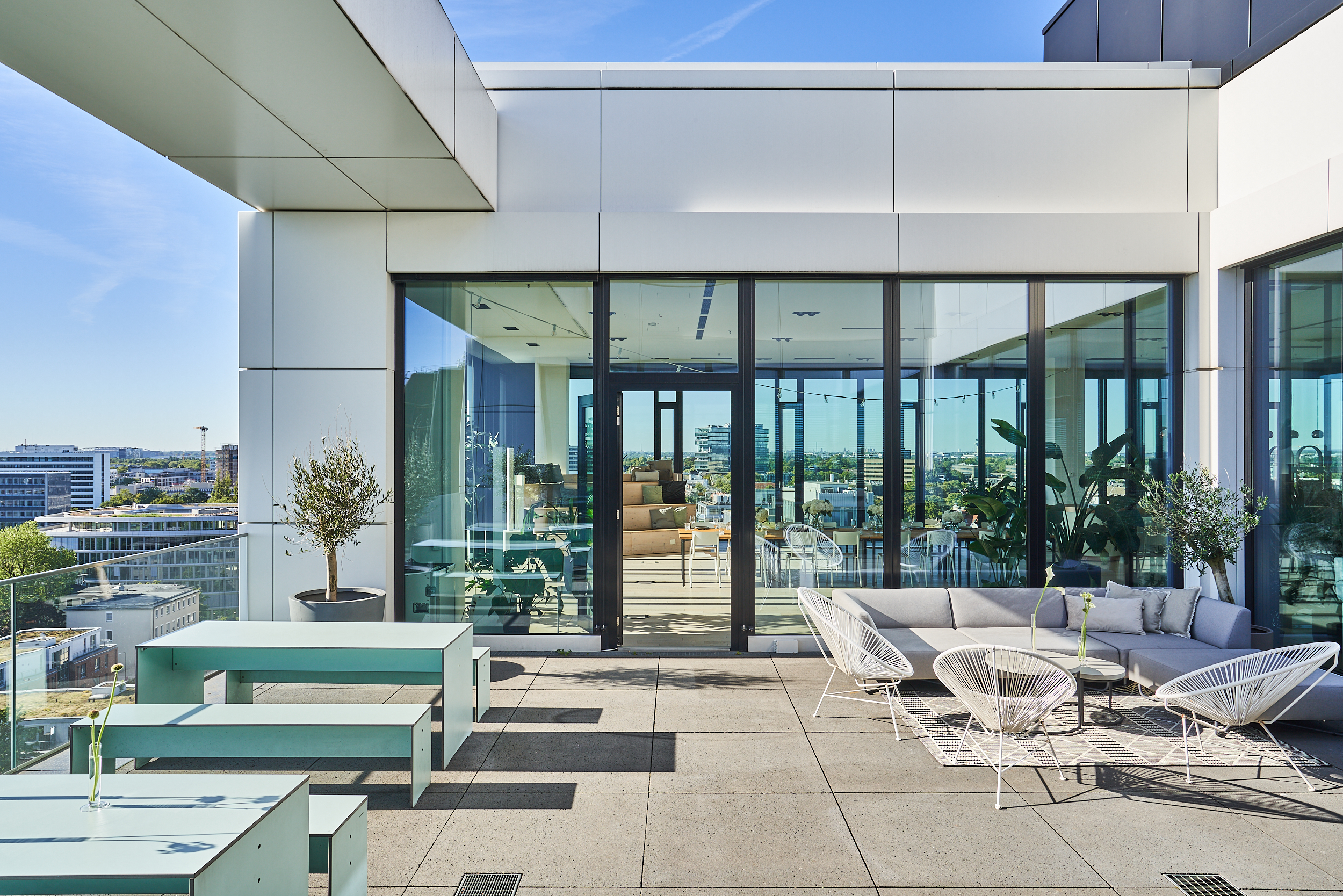 Dachterrasse im Forty Four