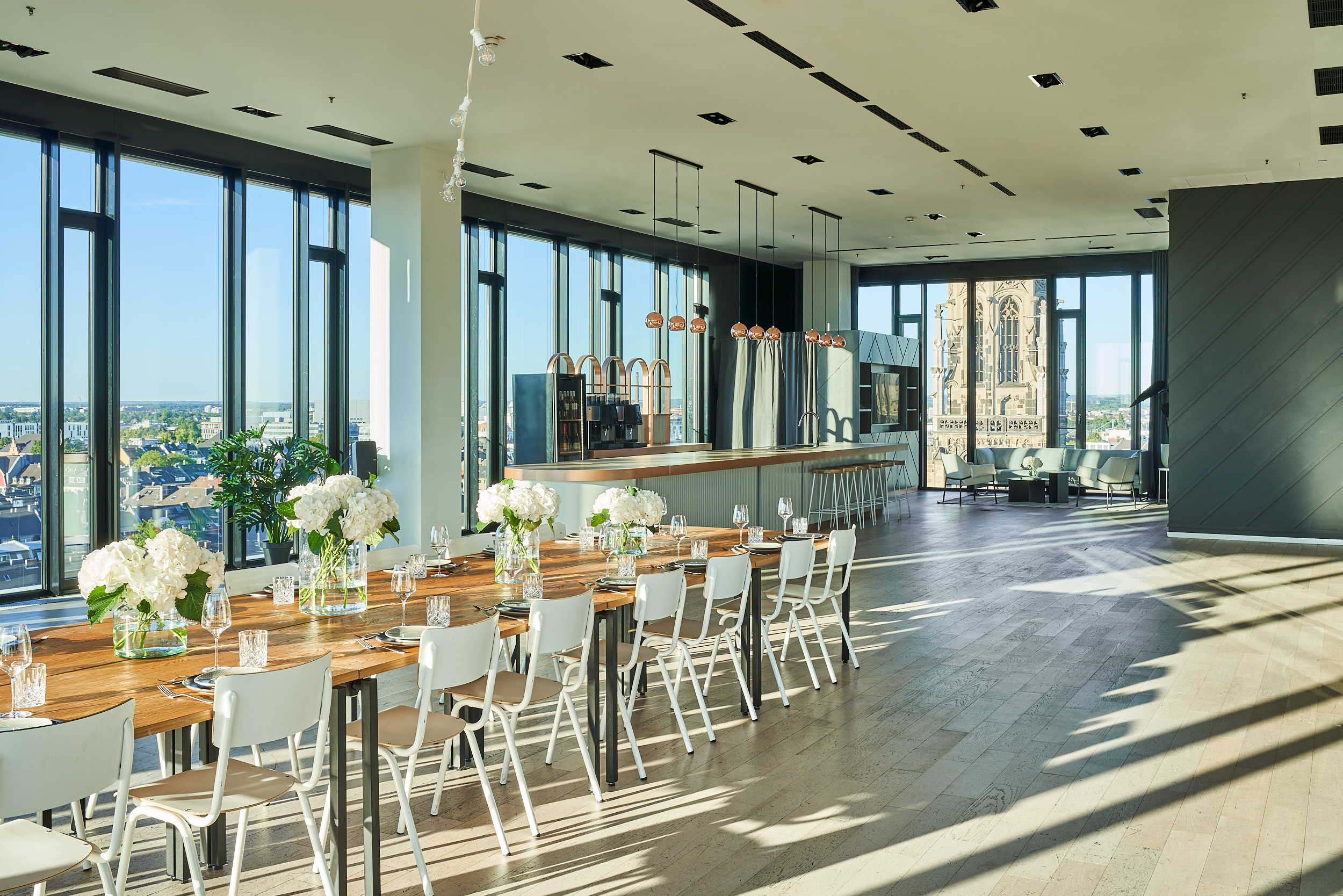 Wohnzimmer im Forty Four